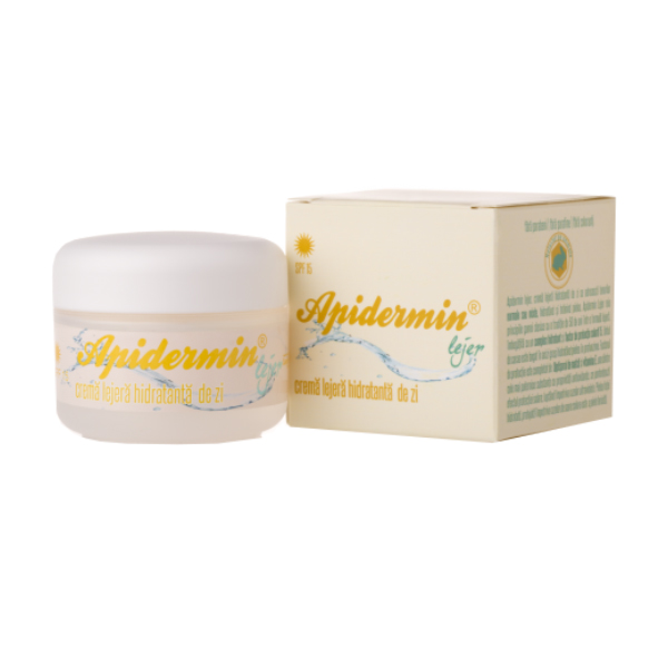Crema hidratanta pentru zi Apidermin Lejer – 50 ml Apidermin Cosmetice & Uleiuri Cosmetice